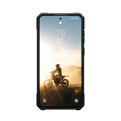 Image of Urban Armor Gear UAG Pathfinder Clear Rugged Military Grade Dropproof Impact Resistant Protective Case /Cover Designed for Galaxy S25 FE 5G (2025), Magnetic Charging Compatible - Ash /Black