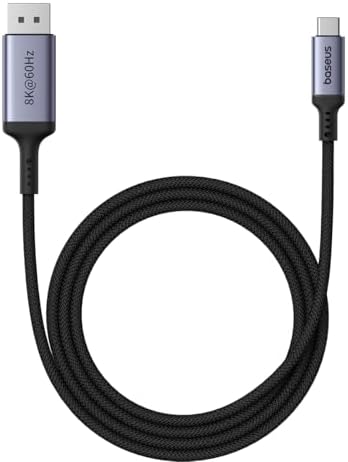 Baseus High Definition Series Type-C to DP 8K Adapter 2M - Cluster Black