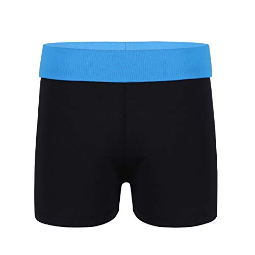 Kids Girls High Waist Dance Shorts Underwear Athletic Booty Shorts Bottoms for Ballet/Gymnastics/Yoga/Swimming