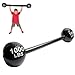 Inflatable Dumbbell Kids Weights, Lifting Strongman Fancy Sports Props Dress Accessory, Fake Barbell Fake Dumbell For Circus Inflatable Sports Props Party Decoration Black