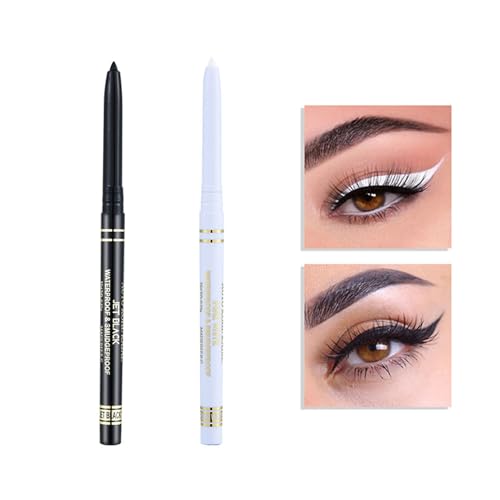 Delineador de ojos retráctil crema blanco miniatura 2