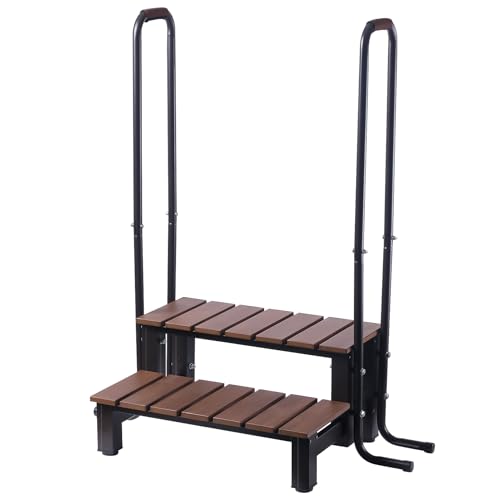 SMASURE Hot tub Steps with handrails Two Steps hot tub...