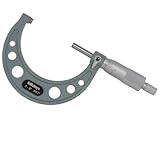 Mitutoyo 103-179 Outside Micrometer, Baked-enamel Finish, Ratchet Stop, 2-3