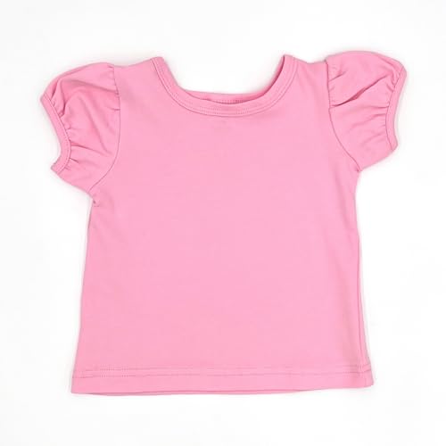 Girls Puff Sleeve T-Shirt