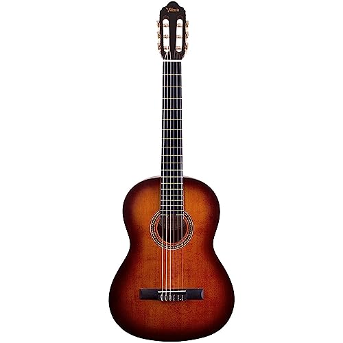 Image of Valencia 200 Series Classical Guitar 4 /4 size Classic Sunburst with Truss Rod VC214CSB