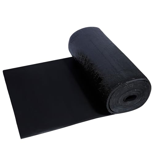 CCLIFE Aislante Térmico 13mm Autoadhesivo para Coche, resistente a la humedad y al fuego, aislamiento acústico，1x8m Probauwerk