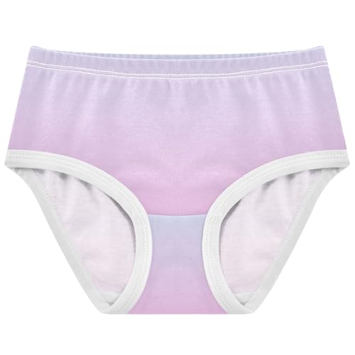 Joisal Elegant Blue Pearl Pink Gradient Little Girl Panties Toddler Girls Underwear Cotton Personalized Kids Briefs Undies 2t