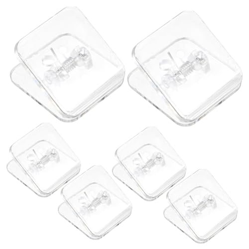 VANZACK Dog Pee Pad Holder Tray 6 Pack for Puppy Pads Indoor Potty System Adhesive Backing Clip