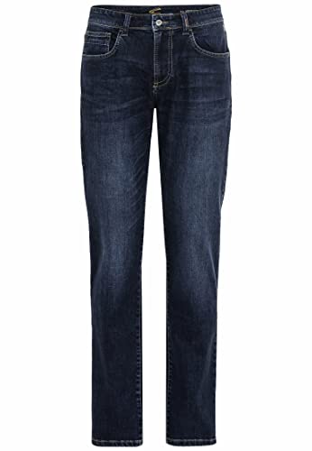 camel active Herren Relaxed Fit 5-Pocket Jeans aus Baumwolle Blau,...