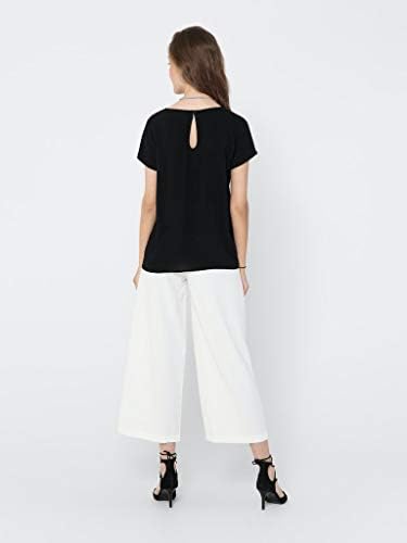ONLY Damen Top Onlfirst One Life, Kurzärmlig Mit Blumenprint – Lässig & Romantisch