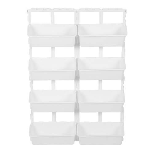 Tour de Jardinière Murale Verticale à Faible Entretien, Parterres de Fleurs Surélevés Suspendus pour Le Jardinage Intérieur et Extérieur, Jardinière Murale pour Plantes