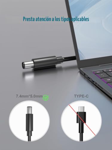 Adaptador Surface Dock 15V 6A de 90W compatible con Microsoft Surface Book 1661 y 1749 2