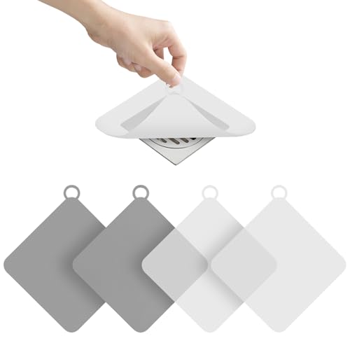 Catálogo para Comprar On-line Tapones de desagüe - los preferidos. 45 Tapa Coladeras para Regadera Silicona 4 Piezas Tapas de Plástico de Coladera Cuadrados Cubiertas para Coladeras de Desagüe Antiolor Anticucarachas para Bañera Cocina Baño...
