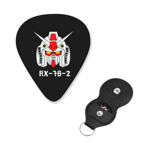 ギターピック 6枚セット ネオ ジオンガンダム guitar pick ギターぴっく フィンガーピック 指サムピックセット プレクトラム エレキギターピック き練習用 携帯便利 ティアドロップ型 フィンガー保護 耐久性 初心者 音楽愛好家