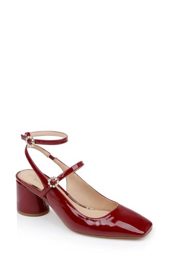 Image of Jewel Badgley Mischka Keilani Block Round Heeled Mary Jane