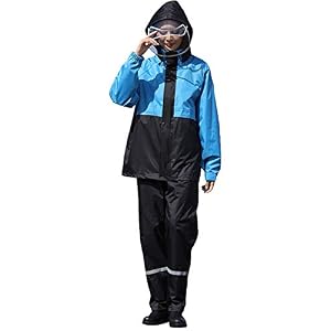 ASARANS レインウェア レインスーツ レインコート メンズ レディース 雨具 上下 セット アウトドア 防水 撥水 自転車 バイク 通勤 通学