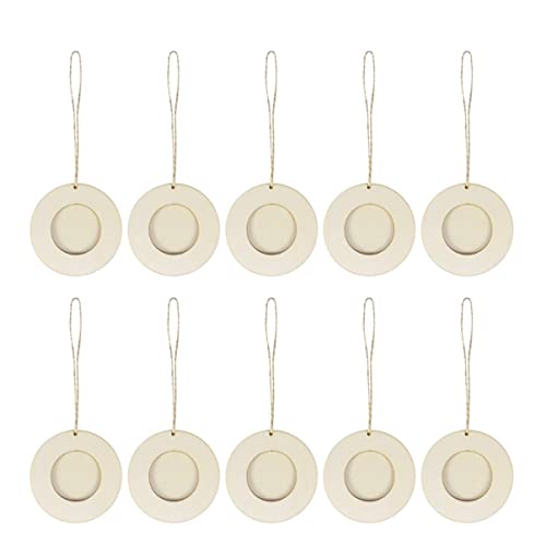 Warmhm 10 Stück Holzrahmen Kleine Fotorahmen Freunde-Fotorahmen...