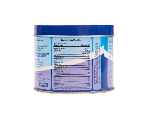 Image of CandyVille Mint Mello Peppermint Candy Tin (680 gram - Pack Of 2) | Mild Mint | With Menthol | Flavoured Candy