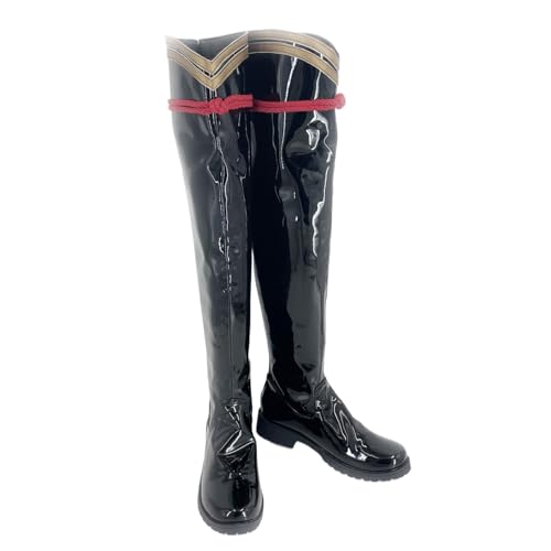 [Kossyo] �ʉe ���� �u�[�c �C �R�X�v�� �R�X�v���C �O�b�Y �B�e�R�~�P �Ղ� Cosplay shoes �N���X�}�X �n���E�B�� ���� (28.0 cm)