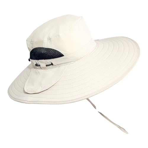 Bucket Hat SPF 50+ color beige, talla única miniatura 4