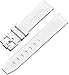 Produktbild BBZ Weiches Gummiband Neues Silikon-Uhrenarmband Kompatibel mit Omega X Swatch Moon Watches Men Women 20mm Curved End Rubber Wrist Band