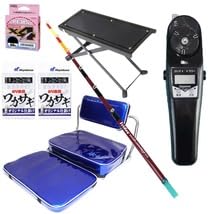 Amazon | 福袋 2025 フライデー 電動ワカサギ 6点セット 21cm リール黒