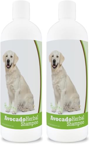 Image of Healthy Breeds Golden Retriever Avocado Herbal Dog Shampoo 16 oz (Pack of 2)