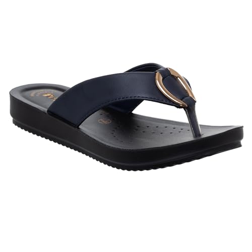 Image of inblu Stylish Fashion Slipper for Women | Comfortable | Lightweight | Anti Skid | Casual Office Footwear (BM60)