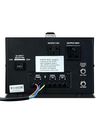 Step Down/Up Transformer 220v to 110v, 5000W Voltage Converter 110 to 220 Heavy Duty Power Transformer3