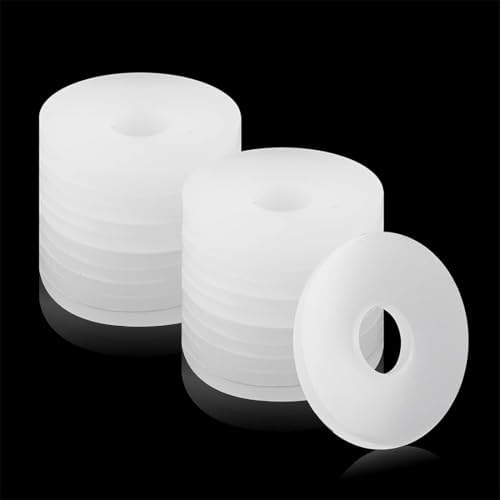 Fitschenringe 25x 1mm + 25x 2mm 10,2mm - Kunststoff Unterlegscheibe Für Tür