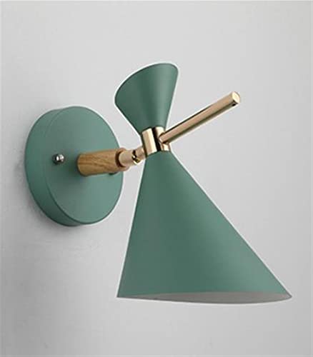 Applique murale verte moderne pour éclairer un miroir de salle de bain ou lit