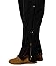 Carhartt Mens Loose Fit Firm Duck Insulated Biberall Bibs Overalls, Black, X-Large US