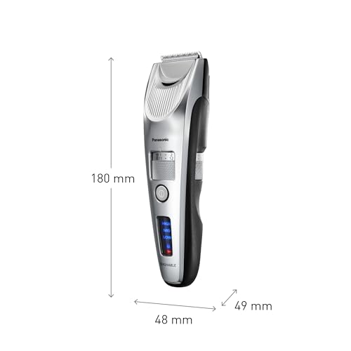 Panasonic Premium Haarschneider ER-SC60, 39 Längeneinstellungen, Haartrimmer 0,5-20 mm, Trimmer für Herren, mit Ladestation, Linearmotor - 11