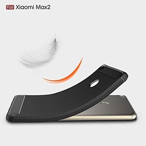 Image of Hybrid Carbon Fiber Back Case for Mi Max 2 (Black)