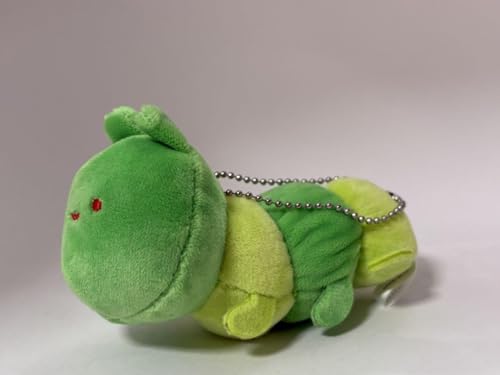 にっこりーノ 苦手な虫のぬいぐるみ アオムシ クモ ガチャ