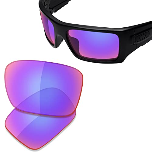 Image of SAUCER Premium Replacement Lenses & Nosepads for Oakley Si Ballistic Det Cord OO9253 | UV400 Protection, Anti-Scratch