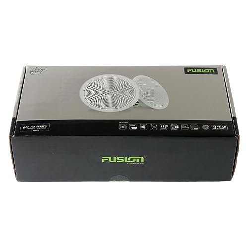 Image of Garmin Fusion FM Series Marine Speakers, 6.5 inch 120-Watt Flush Mount Round White, A Brand