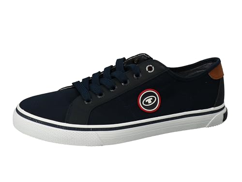 Basket TOM TAILOR Homme 5381002, chaussure basse confortable et sneaker tendance noire