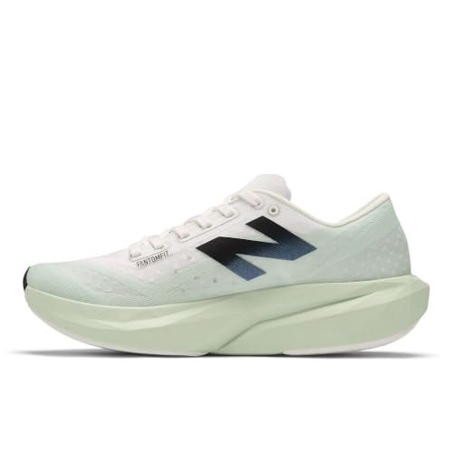 New Balance New Balance Women's FuelCell Rebel V4 Running Shoe, Clay Ash/White/Black, 7 M