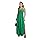 Vestido Feminino Moda Evangélica, Elegante, Casual (BR, Alfa, Único, Regular, Regular, Verde)