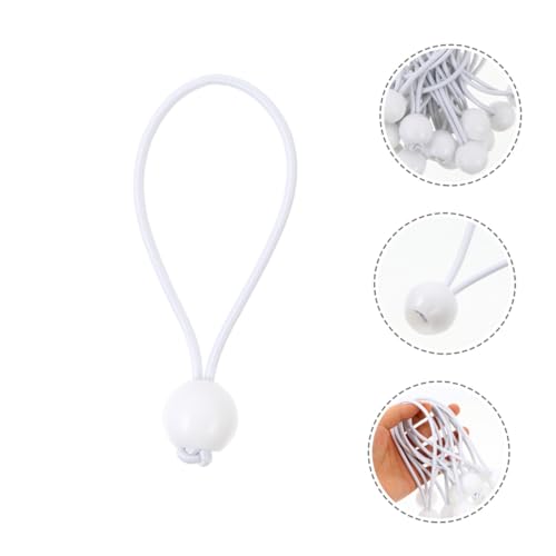 Lot de 40 élastiques pour bâche et tente haute élasticité durables - 3