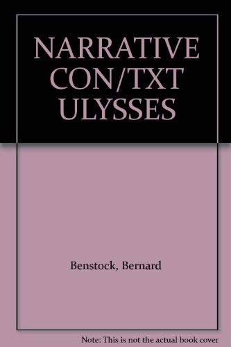 NARRATIVE CON/TXT ULYSSES 0252017730 Book Cover