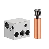 Type d'article : Extrudeuse Kit de tête chauffante 24 V 50 W for imprimante 3D 4/Pro, Cartouche chauffante bimétallique, Tige chauffante, thermistance(Heating Block Kit)