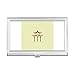 Pavilion China Pattern Business Card Holder Case Pocket Box Wallet