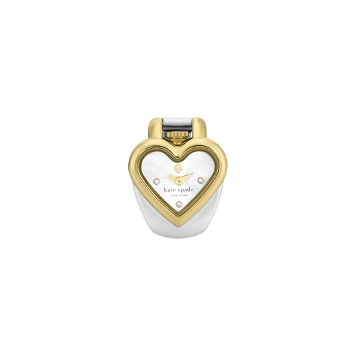 [ケイト・スペード ニューヨーク] 腕時計 Monroe Heart KSW1872 レディース シルバー