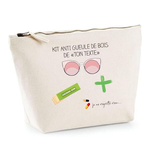 Pochette maquillage personnalisable la petite trousse de toilette chic