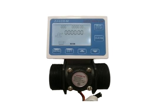 Débitmètre 1.5" LCD pour éviter le gaspillage d'eau 1-120L/min