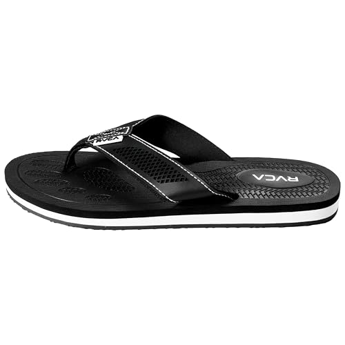 RVCA Perforated T-Bar Sandals - Breathable, Cushioned, and Durable Footwear2