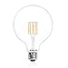 Bonlux 10W E27 G125 Ampoule LED Filament Vintage Globe 125mm Edison Vis E27 LED Ampoule, Blanc Neutre 4000K, 800-900lm, 100W Incandescent Equivalent (Dimmable)