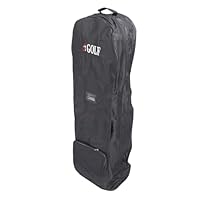 Reisetasche mit Rollen, Golfbag Oxford-Gewebe Golftasche Golfschlägertasche Leise Rollend für Flugreisen